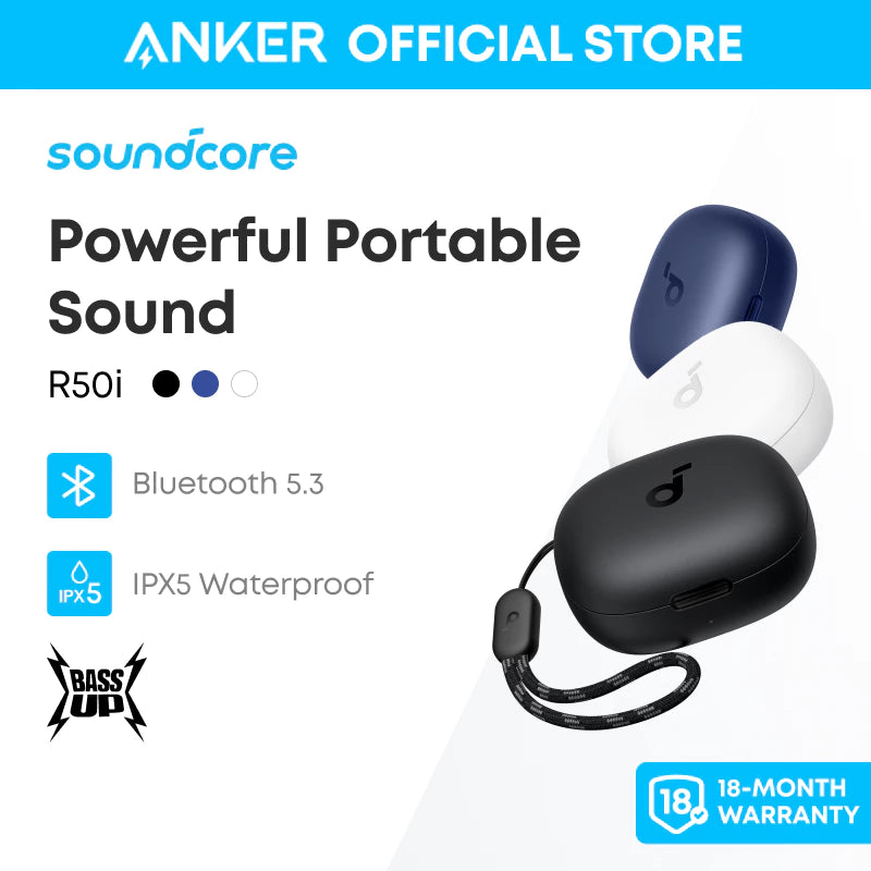 Soundcore by Anker R50i True Wireless Earbuds